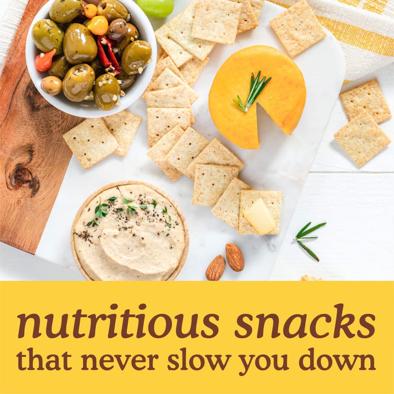 Simple Mills Almond Flour Crackers, Fine Ground Sea Salt - Gluten Free, Vegan, Healthy Snacks, 4.25 Ounce (Pack of 4) - Image 3